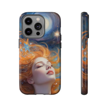 Celestial Dreams Custom Phone Case for iPhone 8–16 Pro Max, iPhone 8 Plus–13 Mini, iPhone XS–XS Max, iPhone 11–14 Pro Max - Designed by Thalia