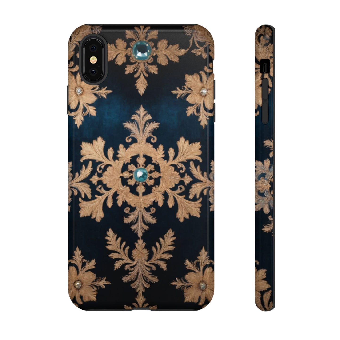 Velour Prestige Phone Case for iPhone 8–16 Pro Max, Pixel 5–8 Pro, Galaxy S10–S24 Ultra - Designed by Thalia