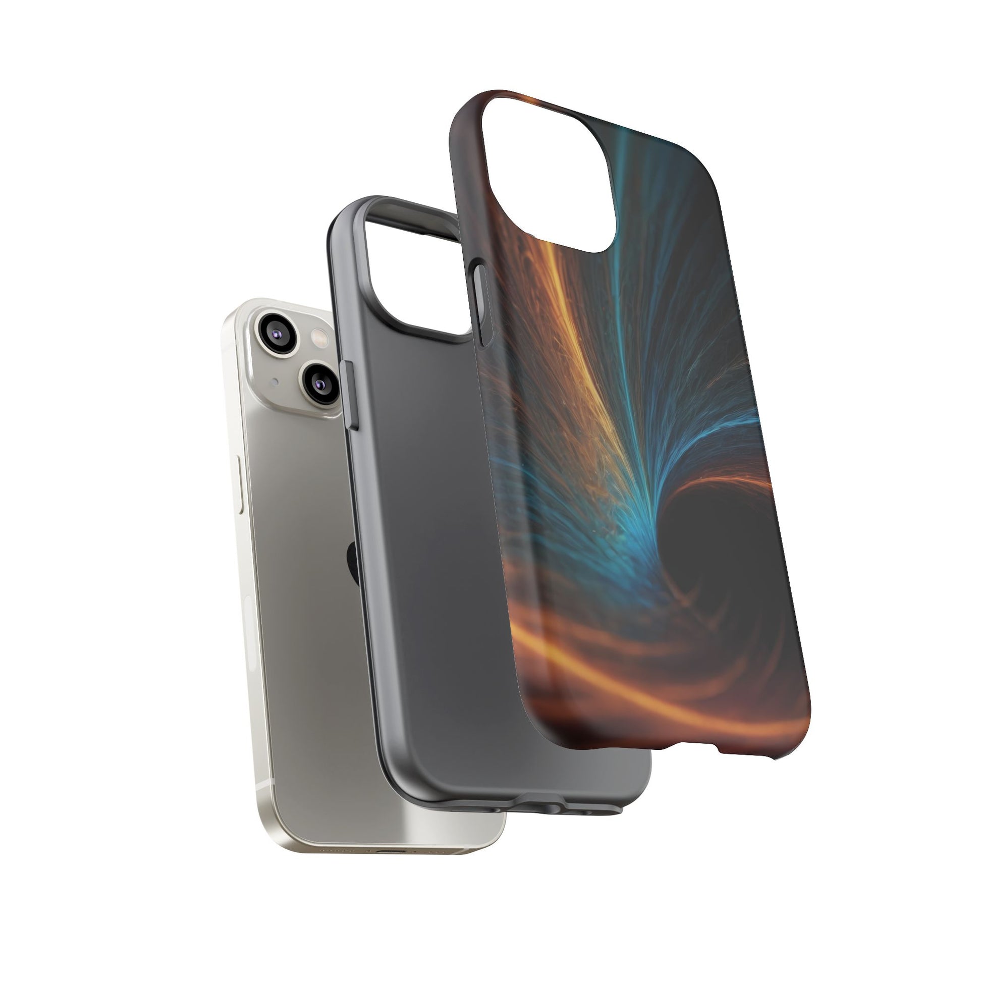 Ethereal Echoes Phone Case for iPhone 8–16 Pro Max, Pixel 5–8 Pro, Galaxy S10–S24 Ultra - Designed by Thalia