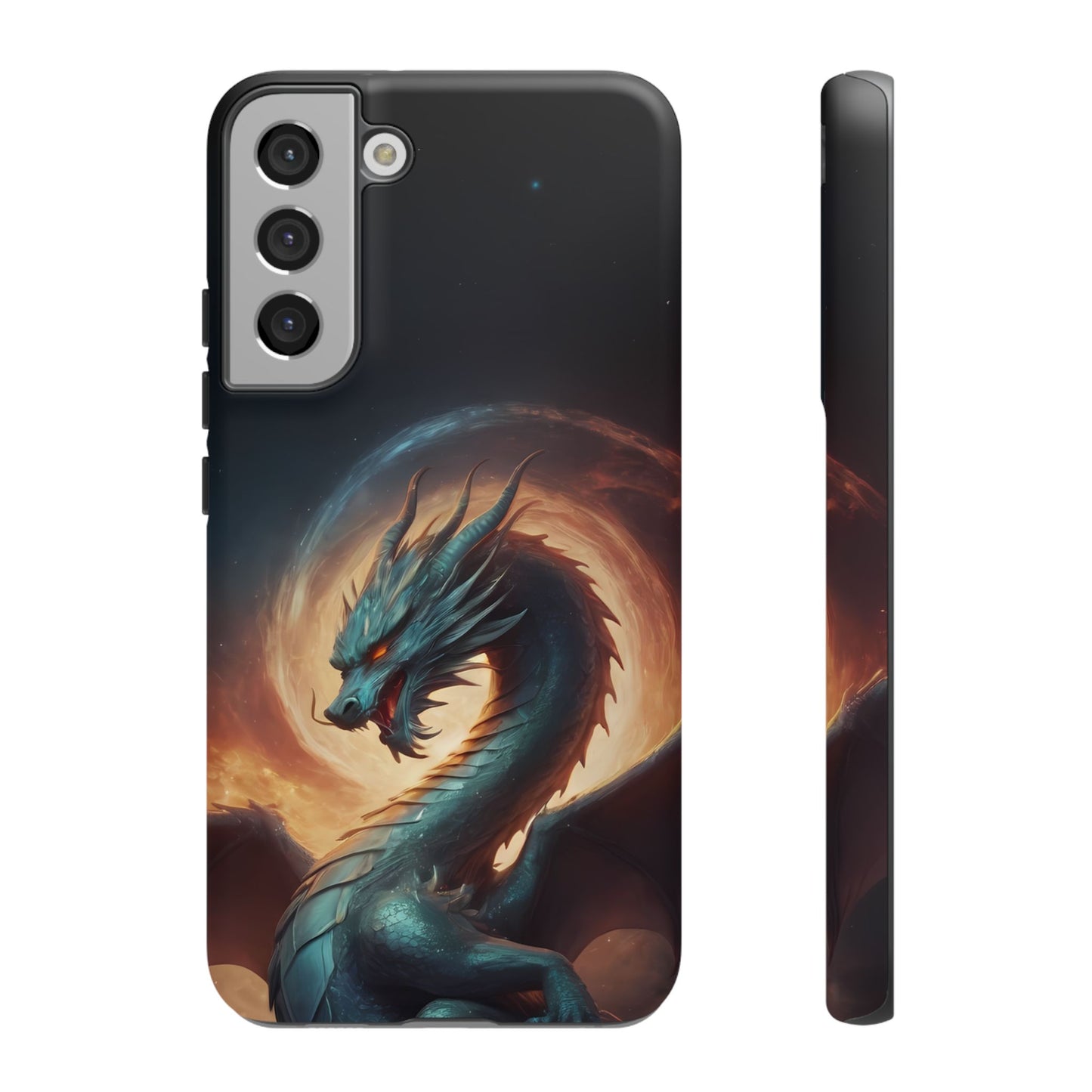 Chinese Zodiac Dragon Phone Case for iPhone 8–16 Pro Max, Pixel 5–8 Pro, Galaxy S10–S24 Ultra - Designed by Thalia