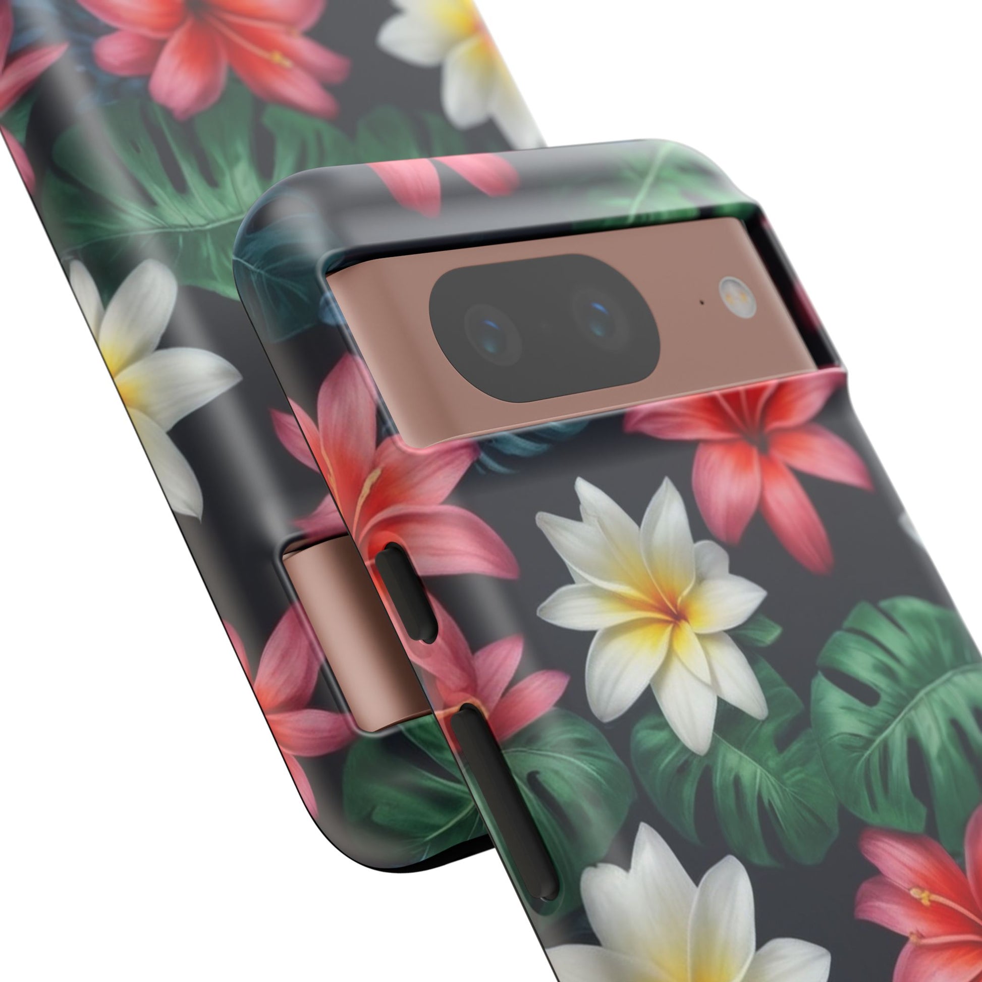 Hawaiian Flowers Phone Case for Google Pixel 8 Pro, Pixel 8, Pixel 7, Pixel 6 Pro, Pixel 6, Pixel 5 5G - Designed by Thalia