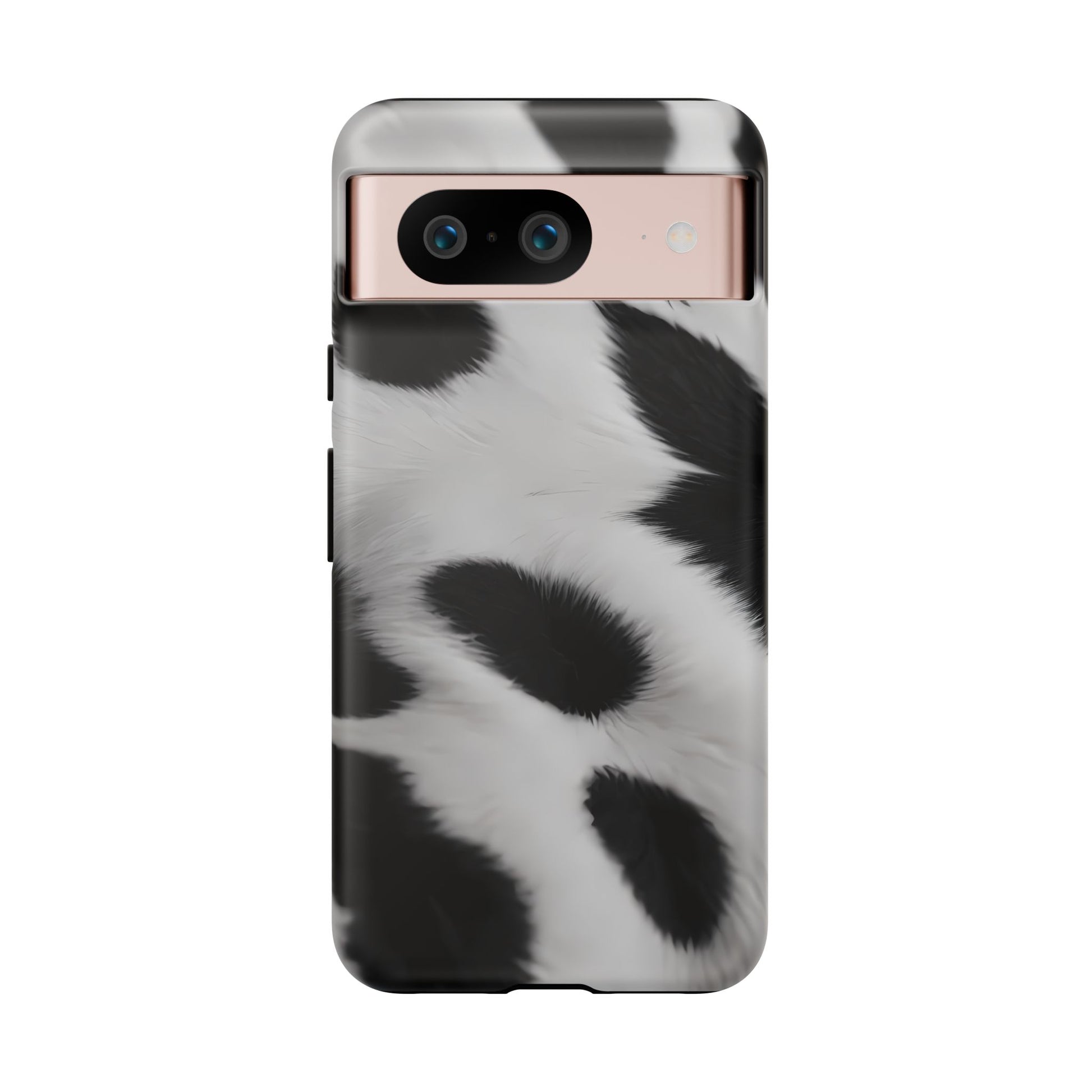 Chic Bovine Elegance Phone Case for iPhone 8–16 Pro Max, Pixel 5–8 Pro, Galaxy S10–S24 Ultra - Designed by Thalia