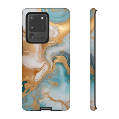 Marble Hues Custom Phone Case for Samsung Galaxy S10–S10 Plus, S20–S20 Ultra, S21, S22, S23, S24 Ultra - Designed by Thalia