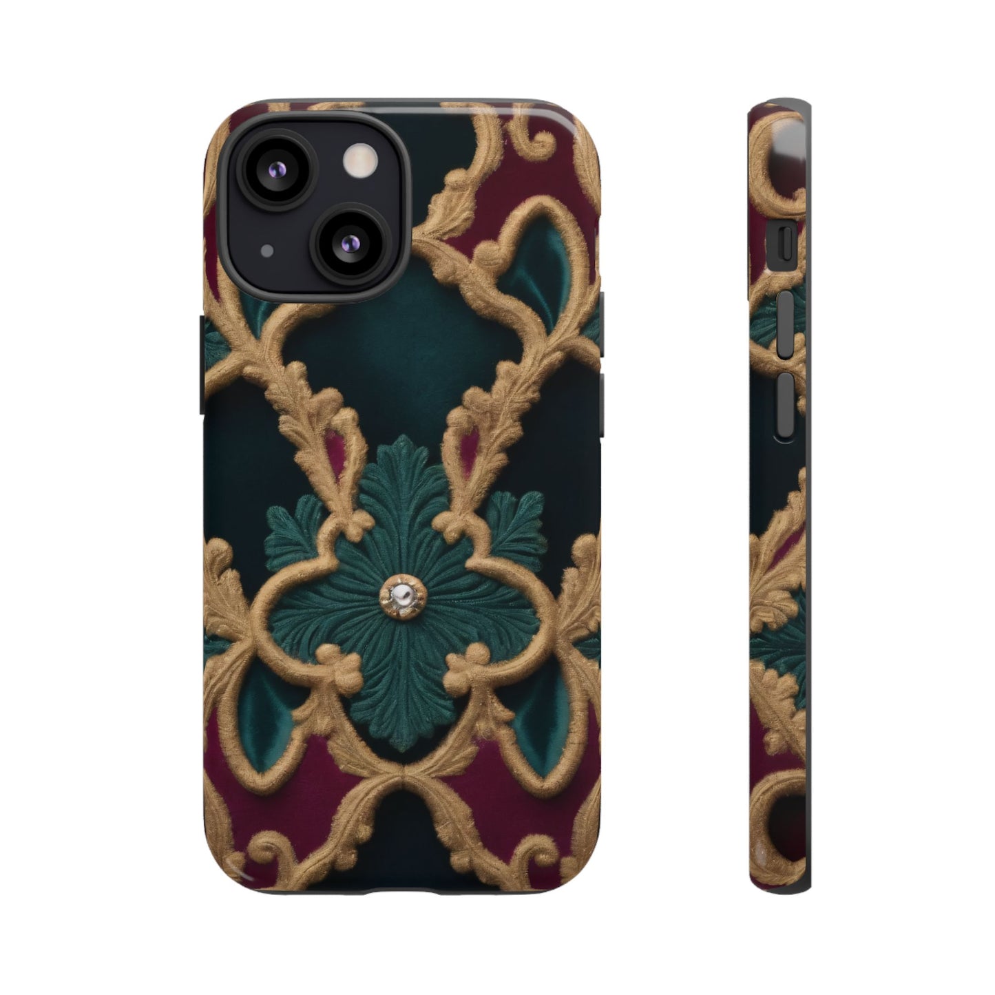 Velvet Luxe Phone Case for iPhone 8–16 Pro Max, Pixel 5–8 Pro, Galaxy S10–S24 Ultra - Designed by Thalia