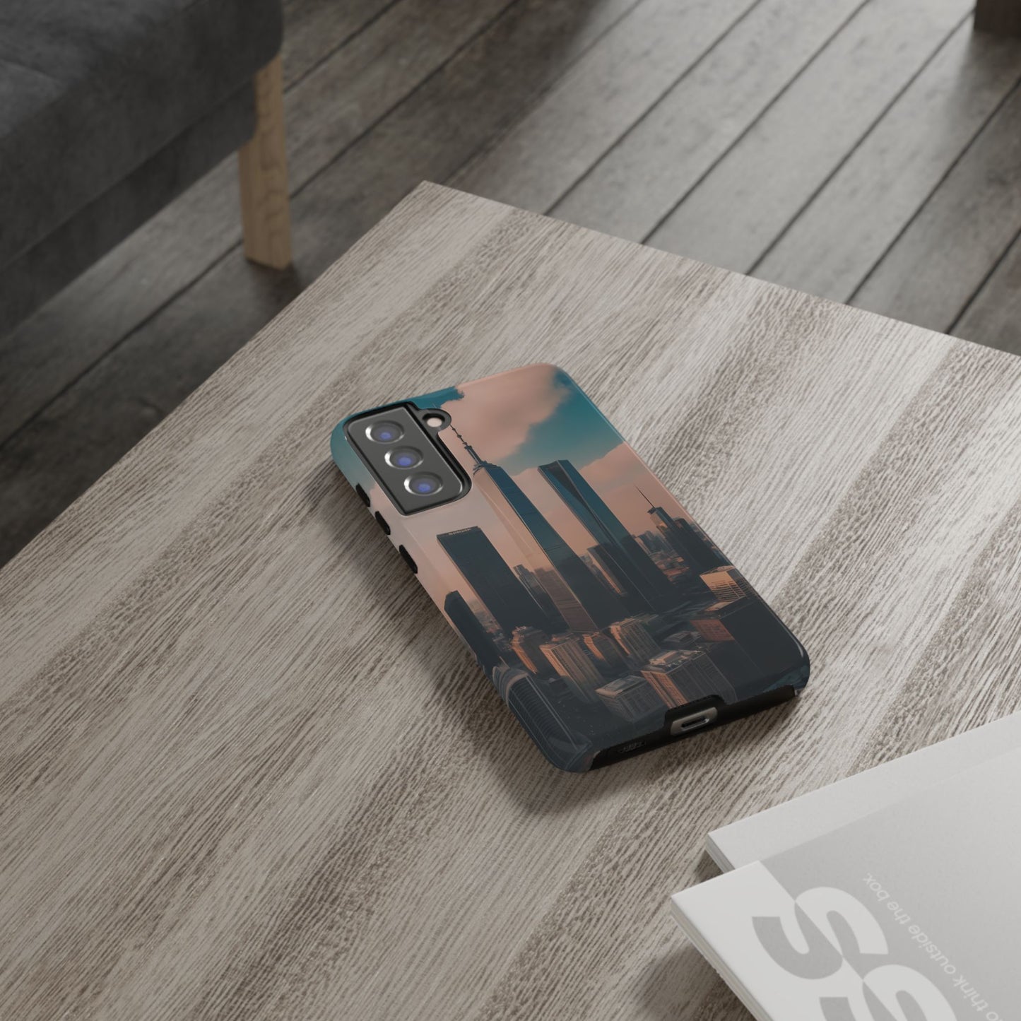 City Skylines Custom Phone Case for Samsung Galaxy S10–S10 Plus, S20–S20 Ultra, S21, S22, S23, S24 Ultra - Designed by Thalia