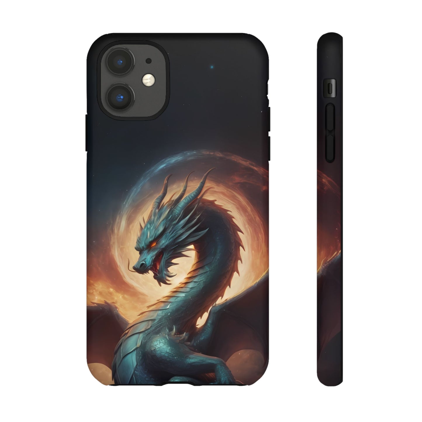 Chinese Zodiac Dragon Phone Case for iPhone 8–16 Pro Max, Pixel 5–8 Pro, Galaxy S10–S24 Ultra - Designed by Thalia