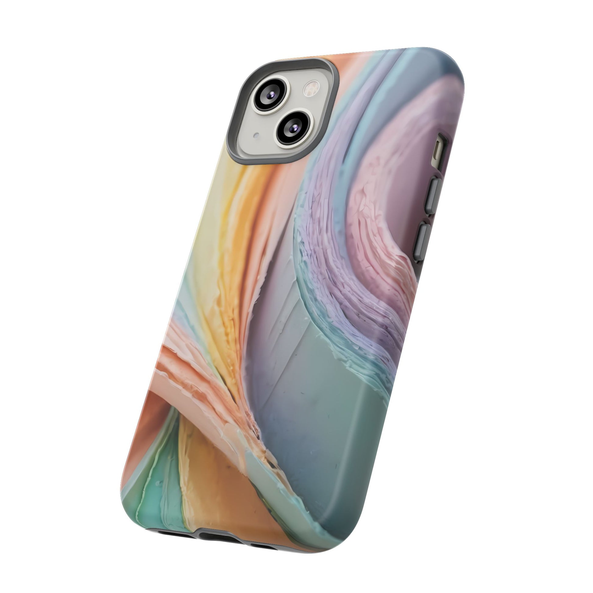 Pastel Perfection Stylish Unique UV Protected Phone Case for iPhone 8–16 Pro Max, iPhone 8 Plus–13 Mini, iPhone XS–XS Max, iPhone 11–14 Pro Max - Designed by Thalia