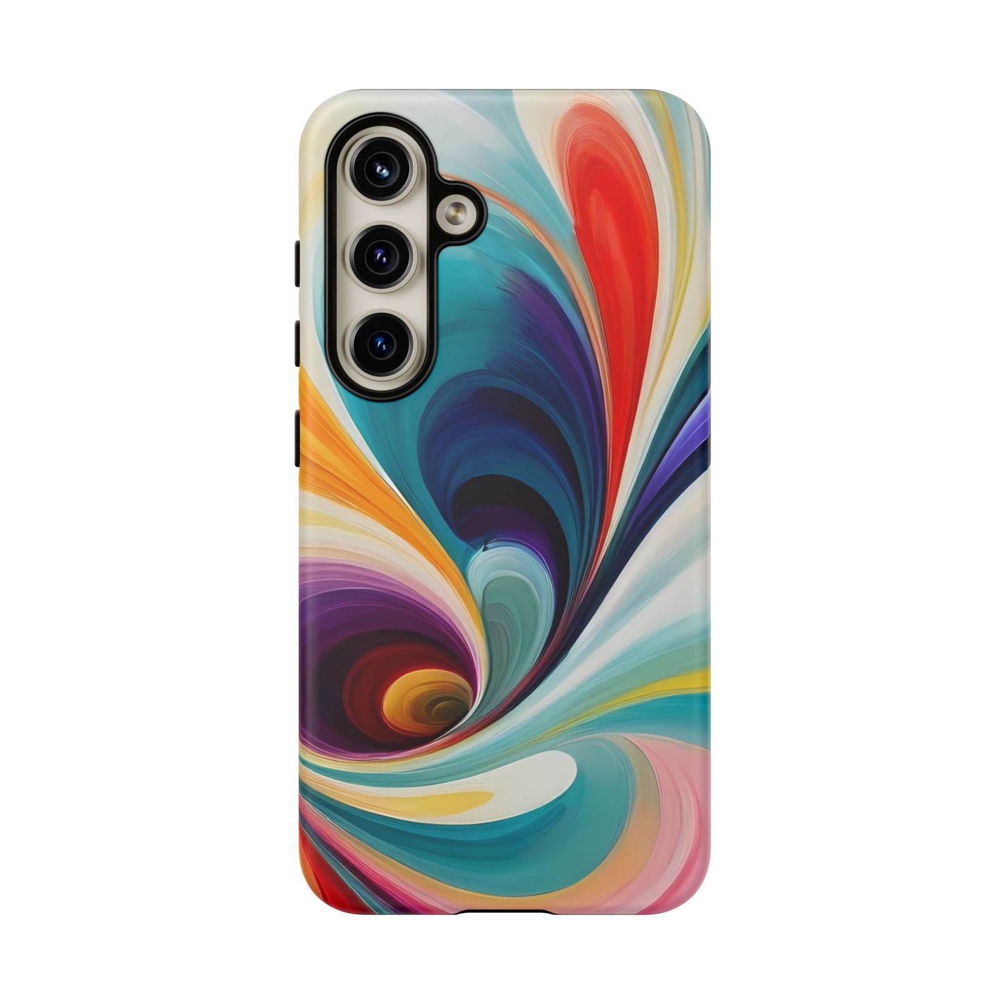 Abstract Elegance Phone Case for iPhone 8–16 Pro Max, Pixel 5–8 Pro, Galaxy S10–S24 Ultra - Designed by Thalia