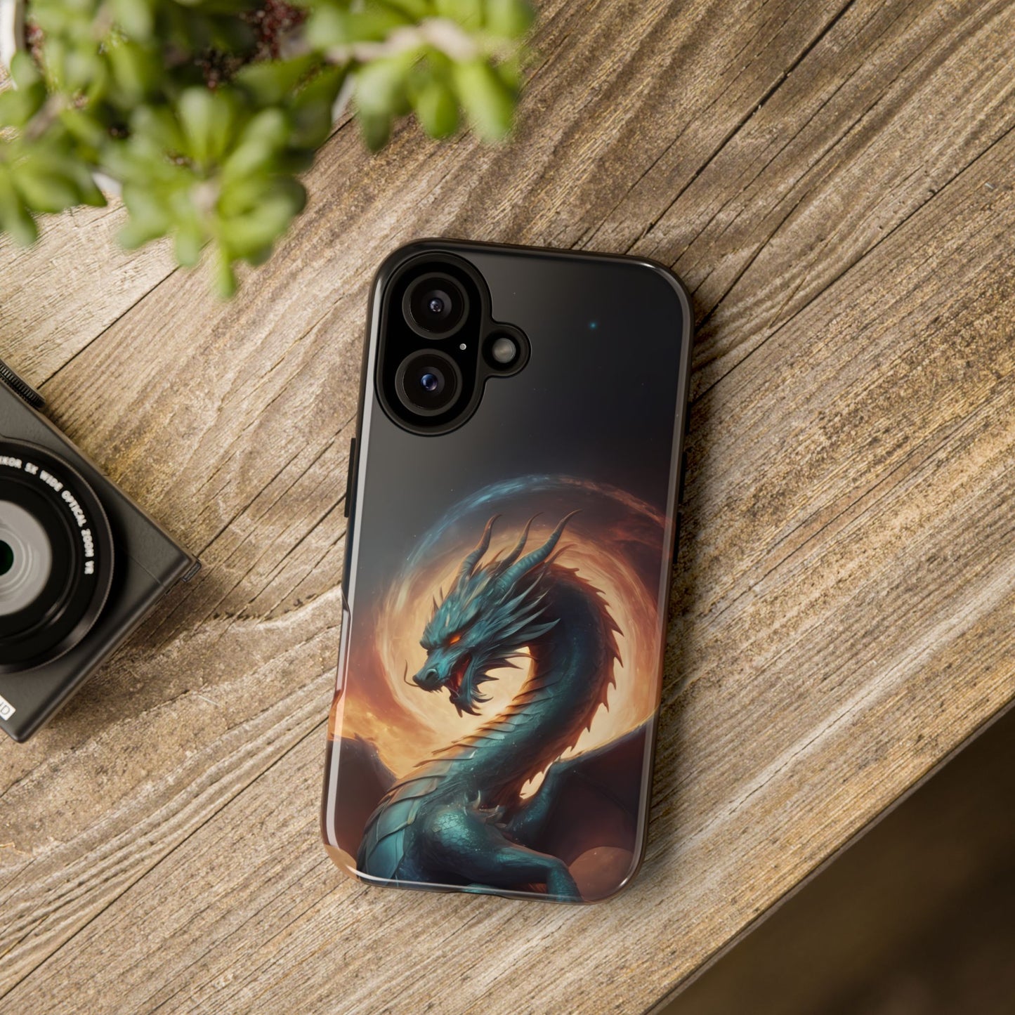 Chinese Zodiac Dragon Phone Case for iPhone 8–16 Pro Max, Pixel 5–8 Pro, Galaxy S10–S24 Ultra - Designed by Thalia