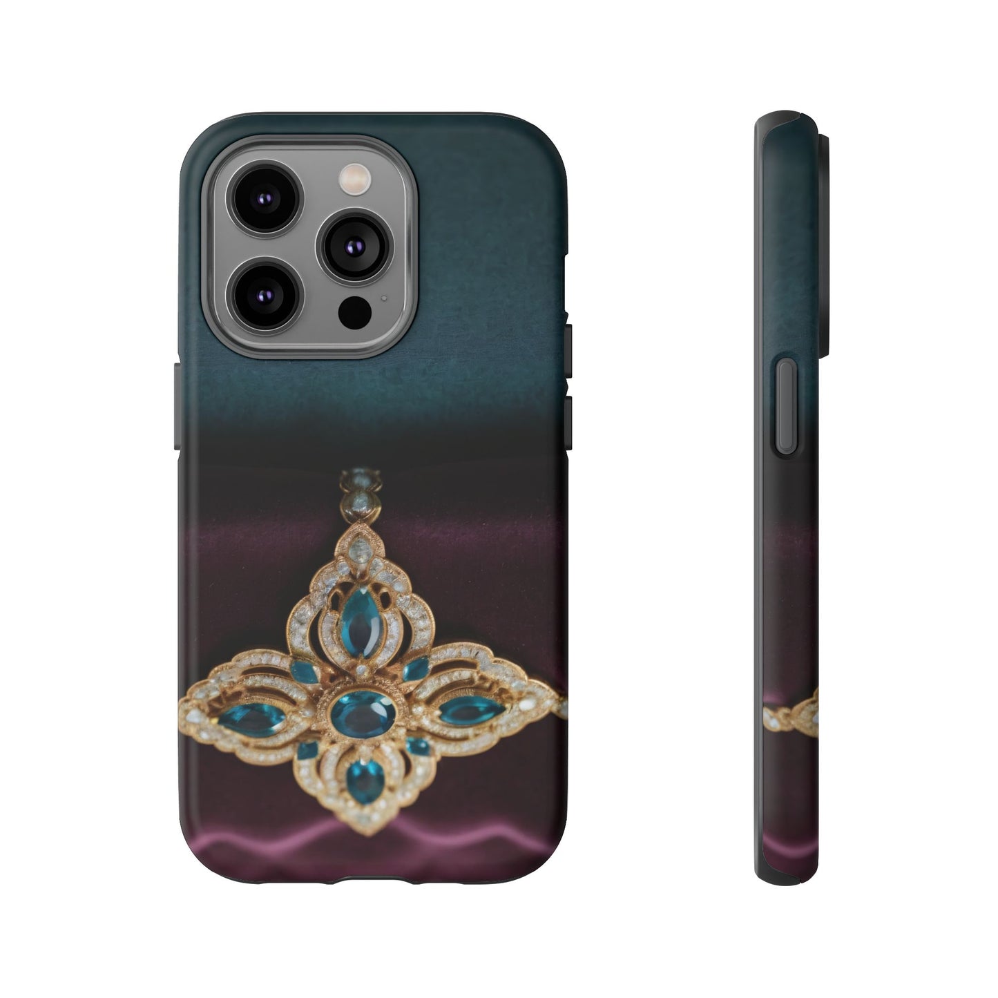 Midnight Couture Phone Case for iPhone 8–16 Pro Max, Pixel 5–8 Pro, Galaxy S10–S24 Ultra - Designed by Thalia