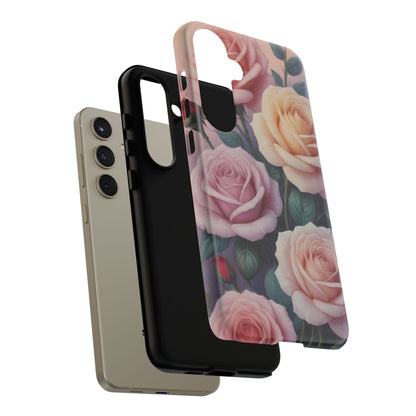 Roses Custom Phone Case for Samsung Galaxy S10–S10 Plus, S20–S20 Ultra, S21, S22, S23, S24 Ultra - Designed by Thalia