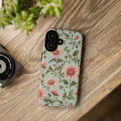 Flower Garden Phone Case for iPhone 8–16 Pro Max, iPhone 8 Plus–13 Mini, iPhone XS–XS Max, iPhone 11–14 Pro Max - Designed by Thalia