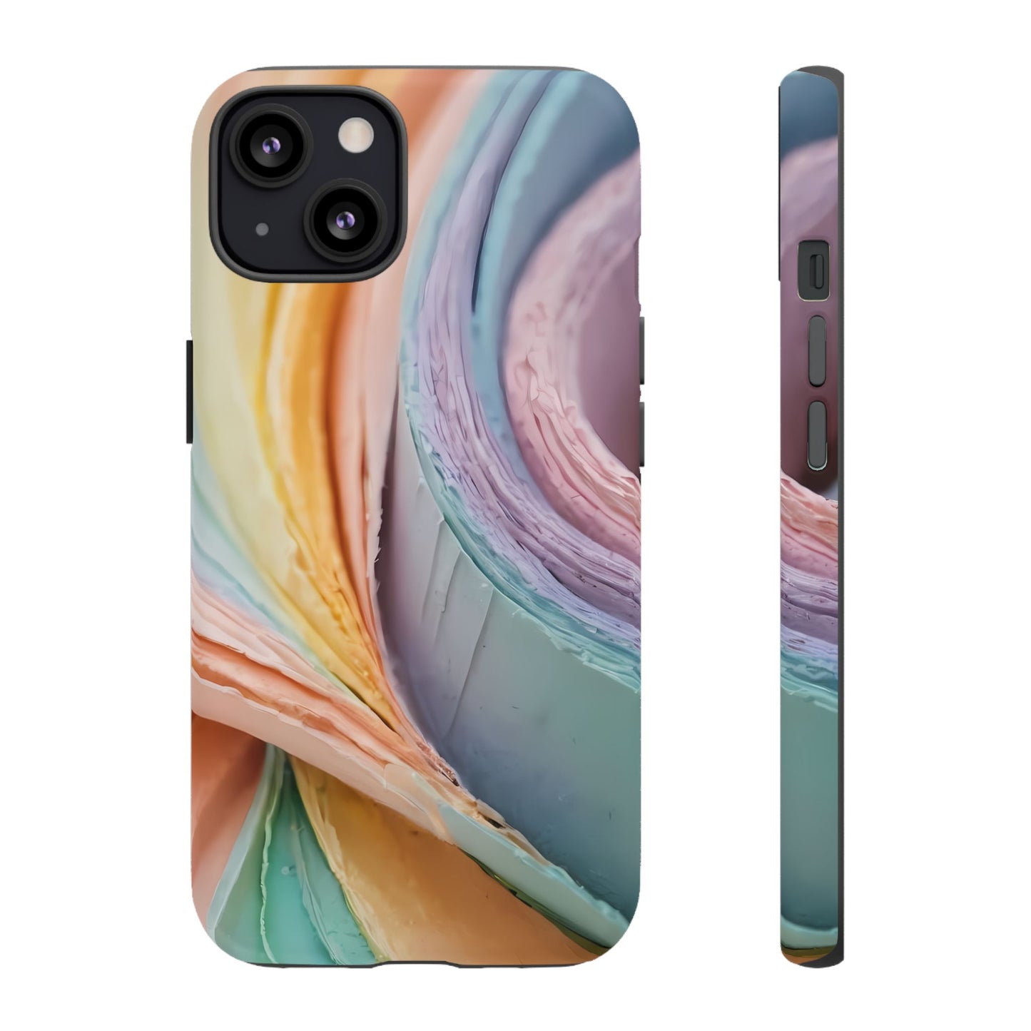 Pastel Perfection Stylish Unique UV Protected Phone Case for iPhone 8–16 Pro Max, iPhone 8 Plus–13 Mini, iPhone XS–XS Max, iPhone 11–14 Pro Max - Designed by Thalia