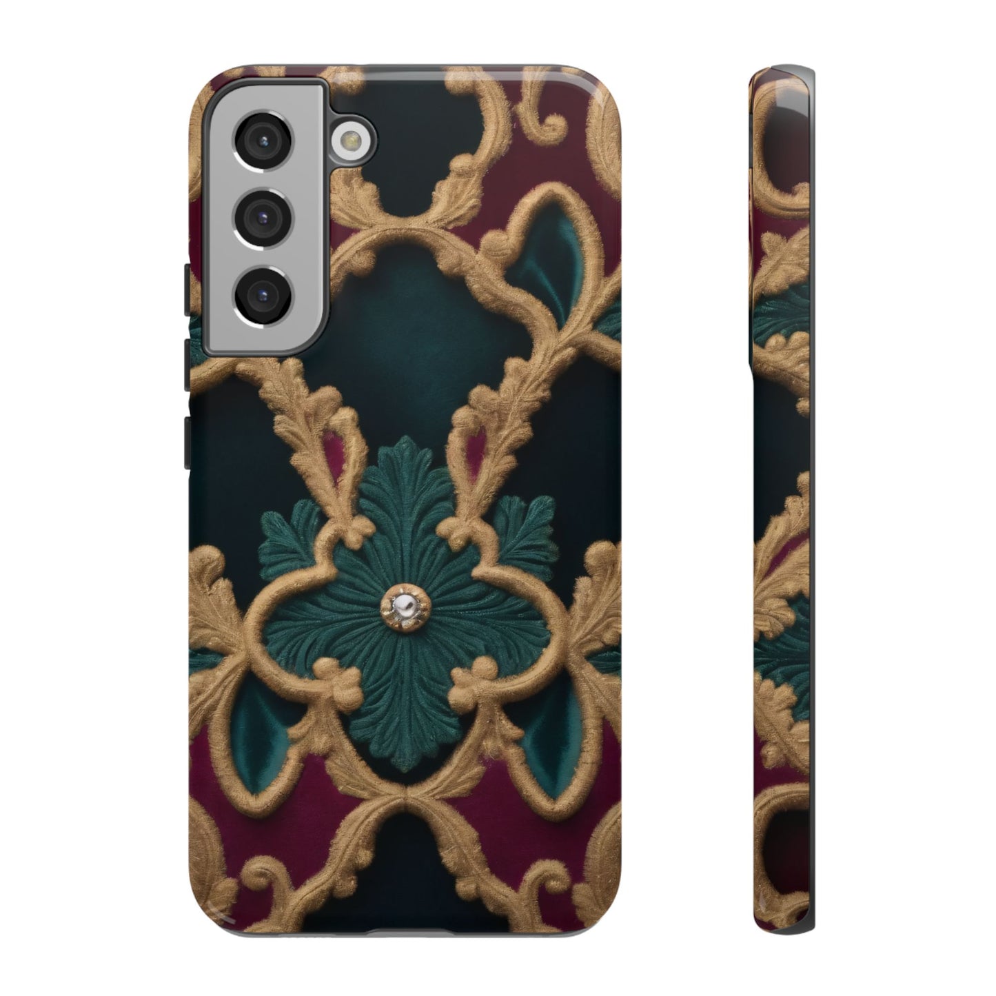 Velvet Luxe Custom Phone Case for Samsung Galaxy S10–S10 Plus, S20–S20 Ultra, S21, S22, S23, S24 Ultra - Designed by Thalia