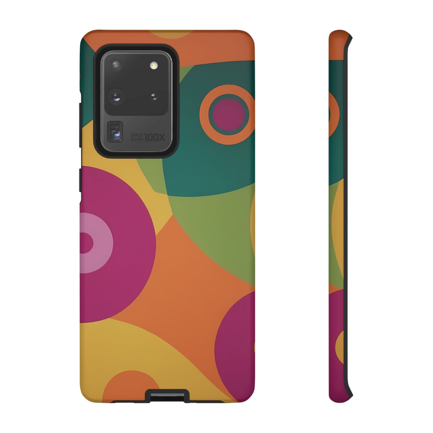 60s Retro Custom Phone Case for Samsung Galaxy S10–S24 Ultra - Designed by Thalia