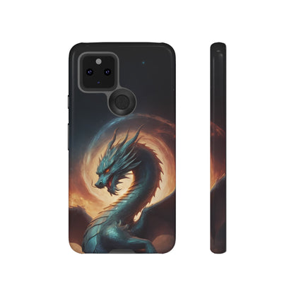 Chinese Zodiac Dragon Phone Case for Google Pixel 8 Pro, Pixel 8, Pixel 7, Pixel 6 Pro, Pixel 6, Pixel 5 5G - Designed by Thalia