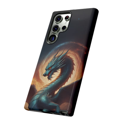 Chinese Zodiac Dragon Phone Case for iPhone 8–16 Pro Max, Pixel 5–8 Pro, Galaxy S10–S24 Ultra - Designed by Thalia