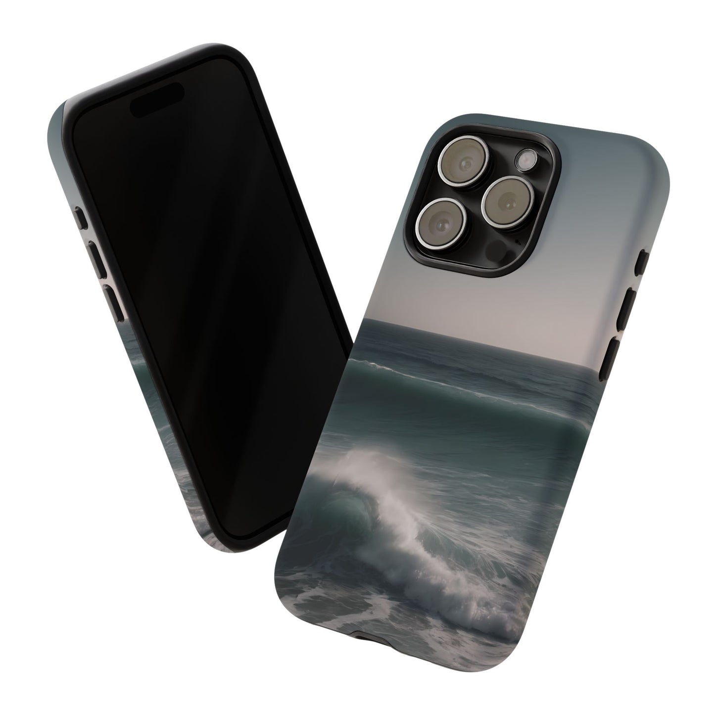 Cool Ocean Phone Case for iPhone 8–16 Pro Max, iPhone 8 Plus–13 Mini, iPhone XS–XS Max, iPhone 11–14 Pro Max - Designed by Thalia