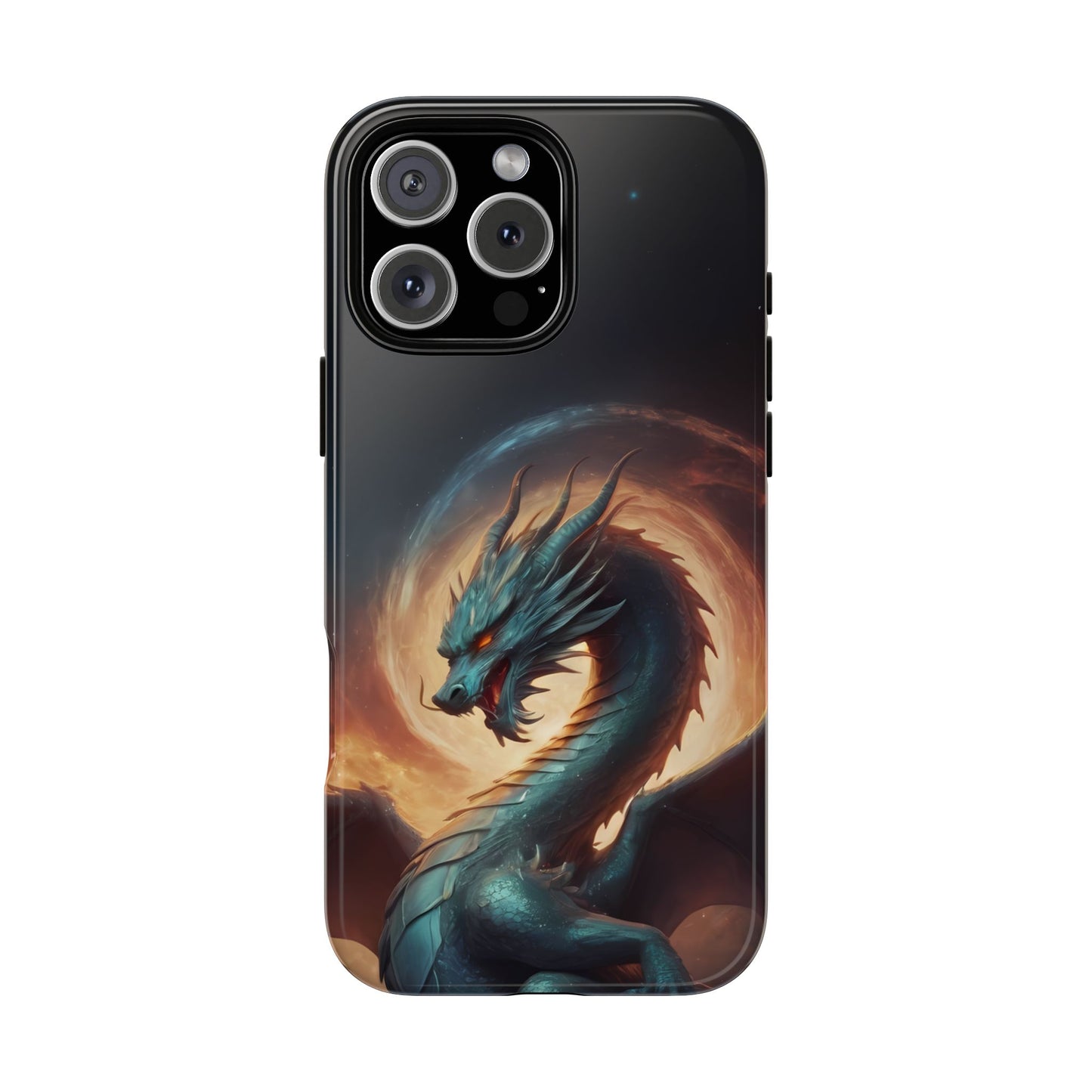 Chinese Zodiac Dragon Phone Case for iPhone 8–16 Pro Max, Pixel 5–8 Pro, Galaxy S10–S24 Ultra - Designed by Thalia