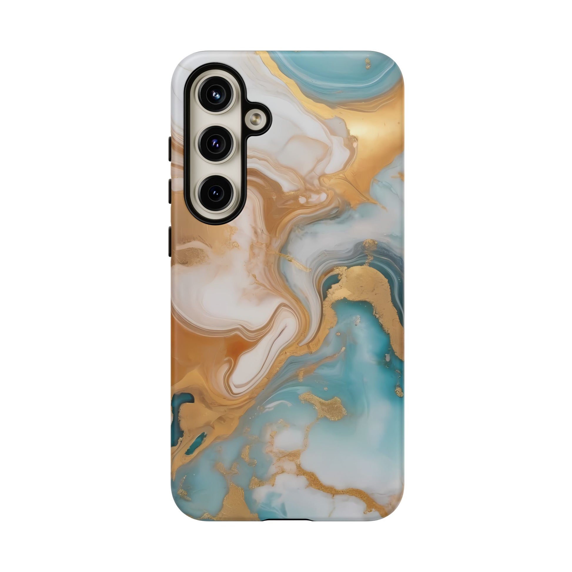 Marble Hues Phone Case for iPhone 8–16 Pro Max, Pixel 5–8 Pro, Galaxy S10–S24 Ultra - Designed by Thalia