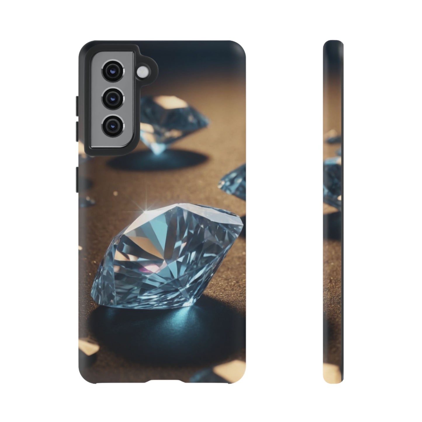 Raining Diamonds Custom, Stylish, Unique & UV protected phone case for Google Pixel, Samsung & iPhone - design for all models - Designed by Thalia