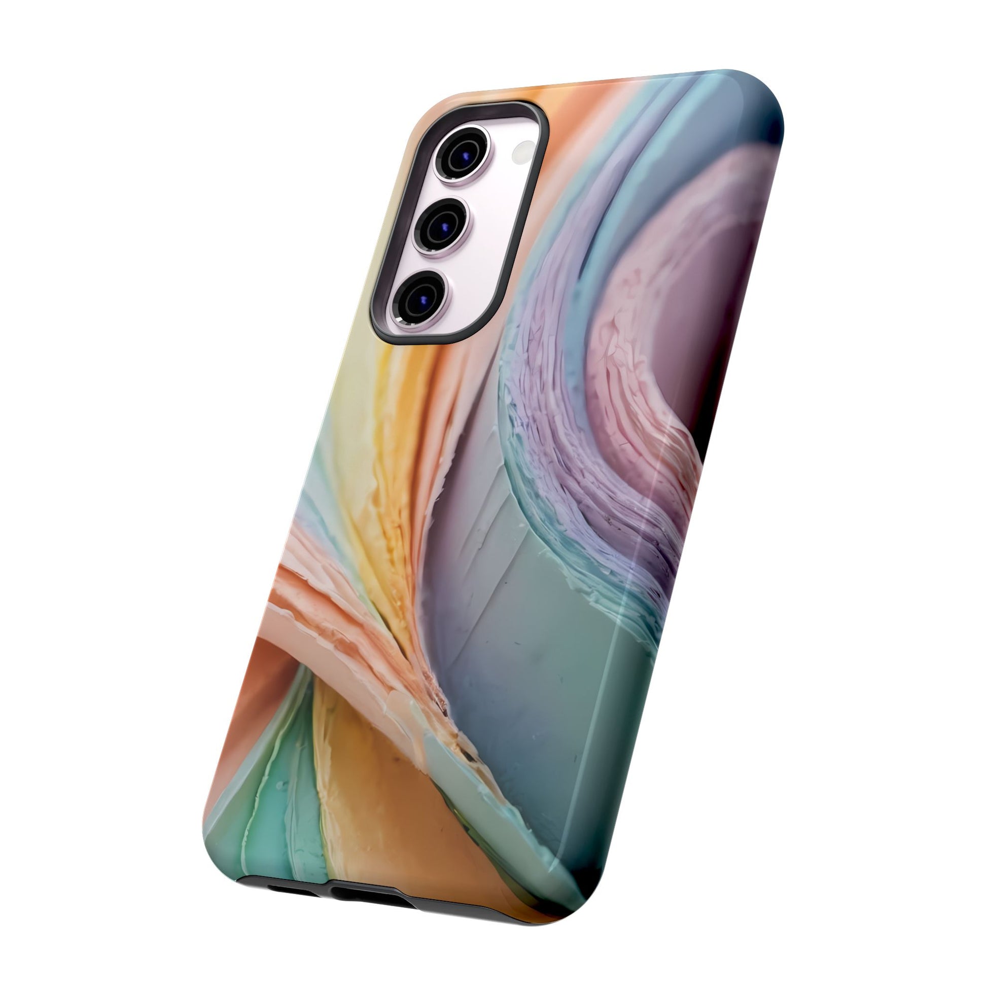 Pastel Perfection Custom Phone Case for Samsung Galaxy S10–S10 Plus, S20–S20 Ultra, S21, S22, S23, S24 Ultra - Designed by Thalia