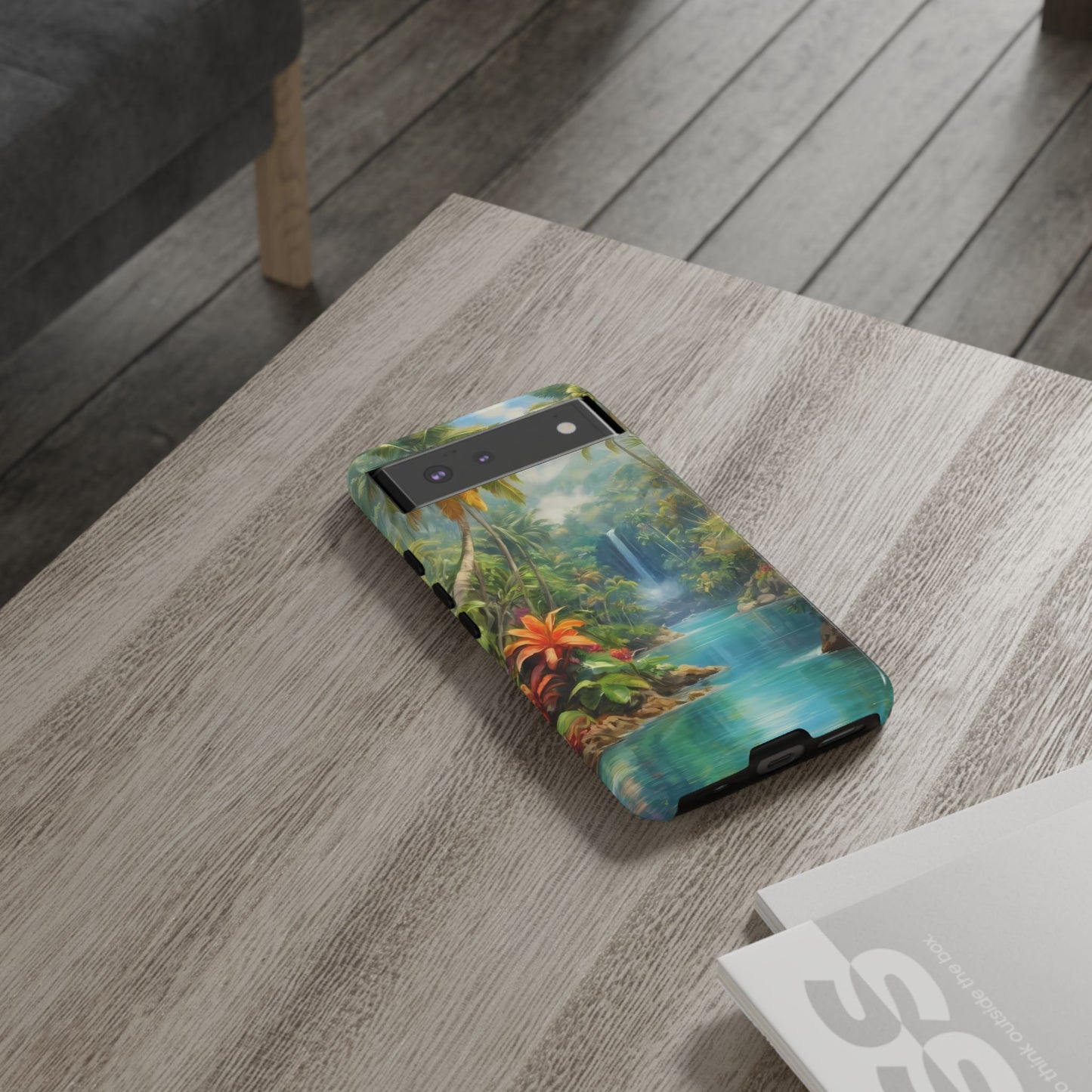 Tropical Paradise Phone Case for Google Pixel 8–Pixel 8 Pro, Pixel 7, Pixel 6 Pro, Pixel 6, Pixel 5 5G - Designed by Thalia