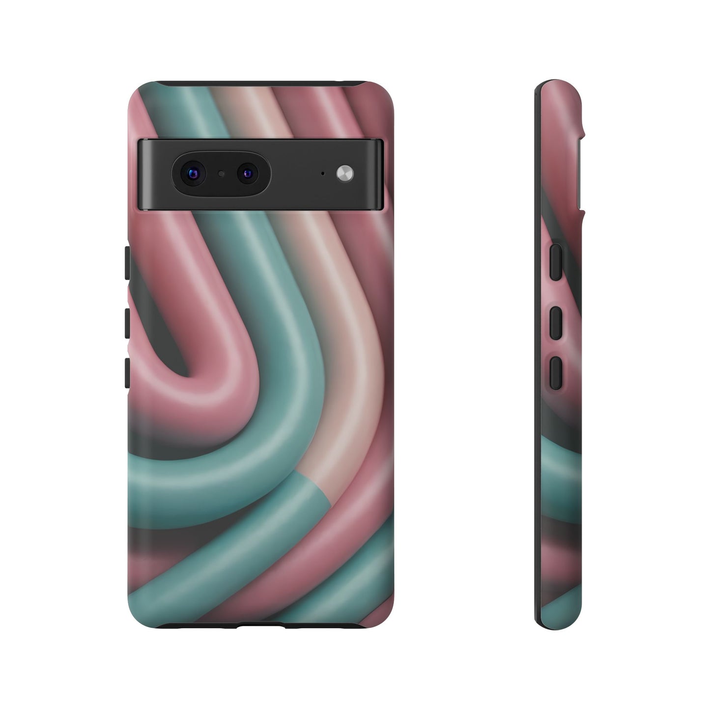 50s Retro Custom Phone Case for Google Pixel 8 Pro, Pixel 8, Pixel 7, Pixel 6 Pro, Pixel 6, Pixel 5 5G - Designed by Thalia