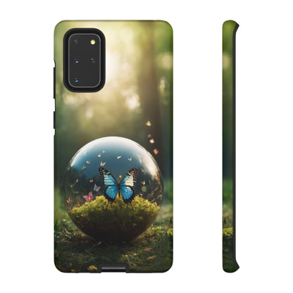 Butterfly Ball Phone Case for iPhone 8–16 Pro Max, Pixel 5–8 Pro, Galaxy S10–S24 Ultra - Designed by Thalia