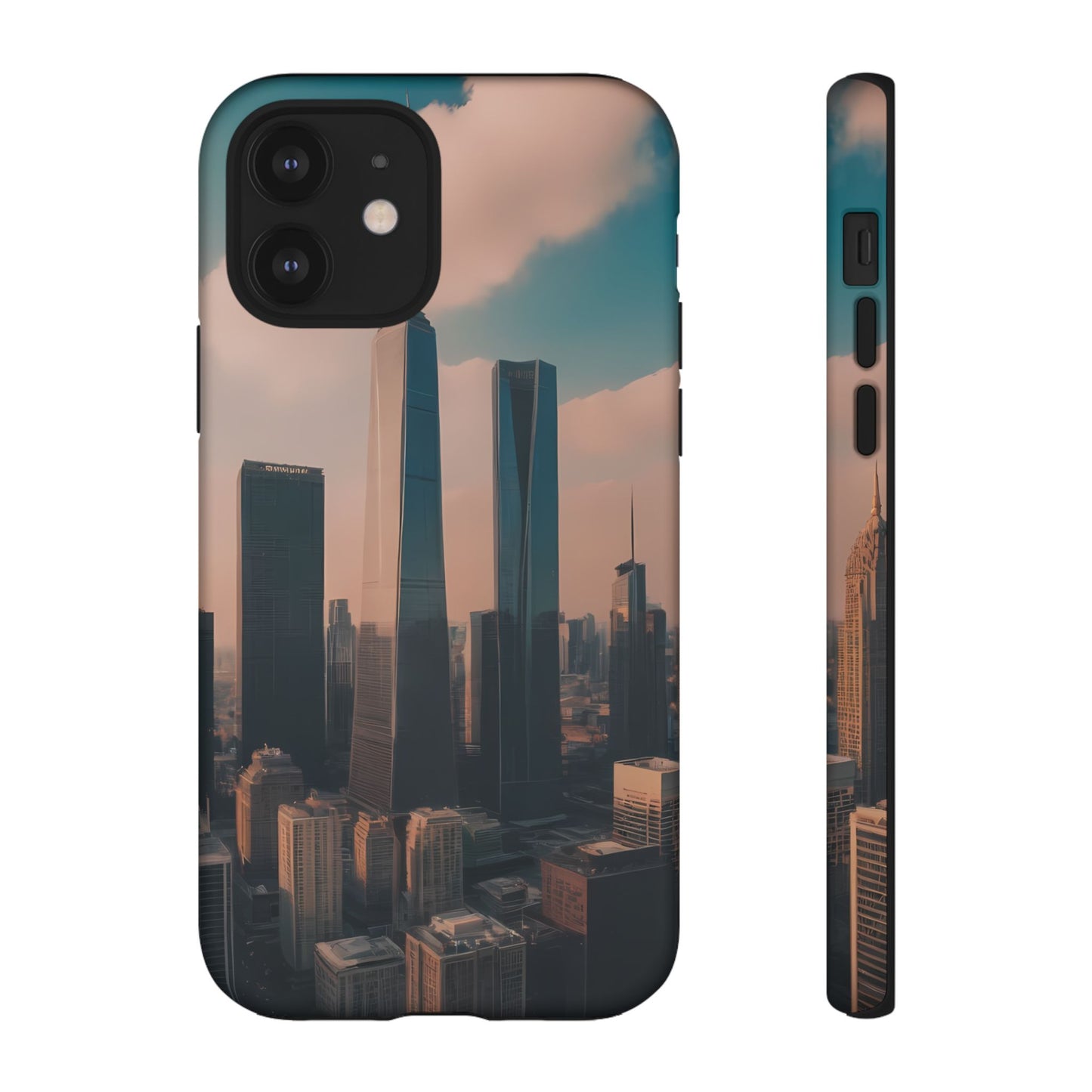 City Skylines Phone Case for iPhone 8–16 Pro Max, iPhone 8 Plus–13 Mini, iPhone XS–XS Max, iPhone 11–14 Pro Max - Designed by Thalia