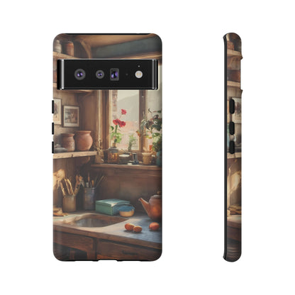 Vintage Vignettes Custom Phone Case for Google Pixel 8–Pixel 8 Pro, Pixel 7, Pixel 6 Pro, Pixel 6, Pixel 5 5G - Designed by Thalia