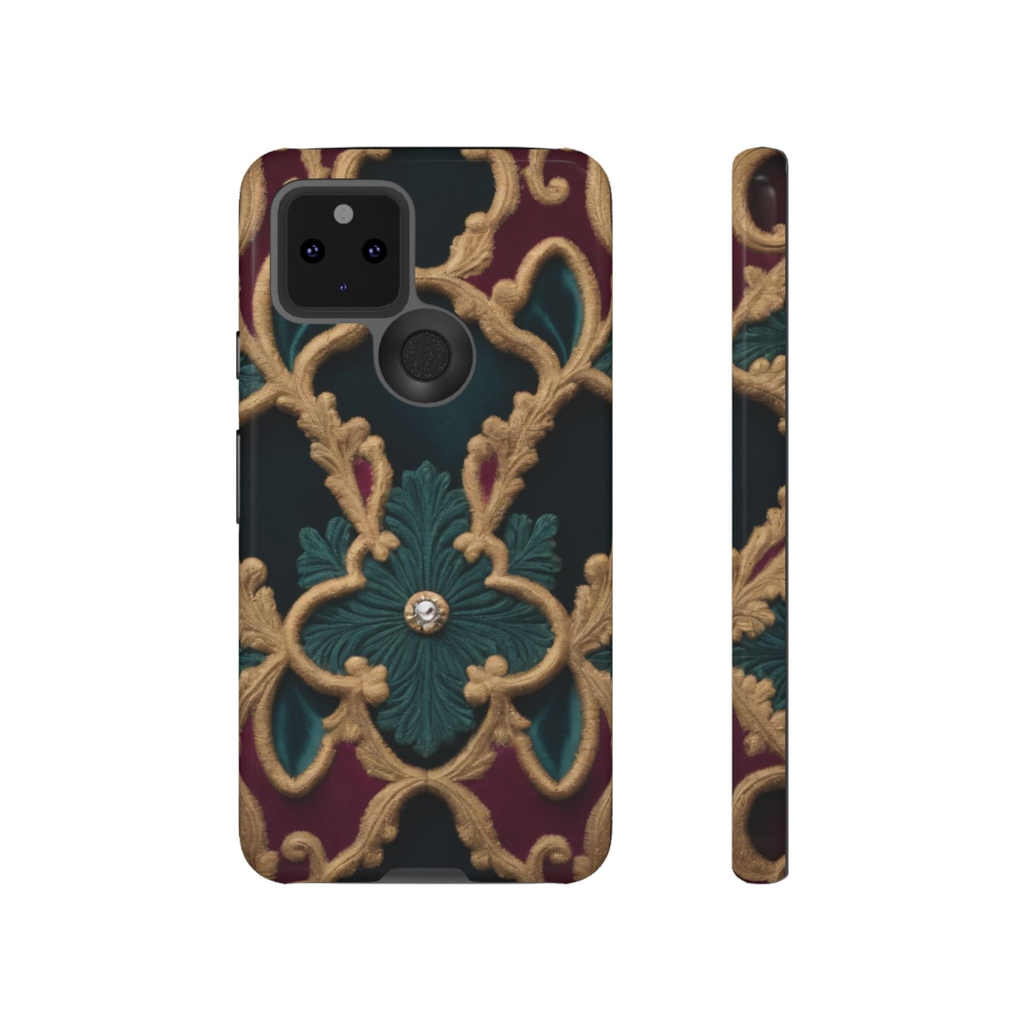 Velvet Luxe Phone Case for iPhone 8–16 Pro Max, Pixel 5–8 Pro, Galaxy S10–S24 Ultra - Designed by Thalia