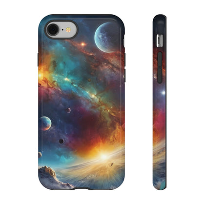 Cosmic Voyage Phone Case for iPhone 8–16 Pro Max, Pixel 5–8 Pro, Galaxy S10–S24 Ultra - Designed by Thalia