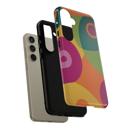 60s Retro Phone Case for iPhone 8–16 Pro Max, Pixel 5–8 Pro, Galaxy S10–S24 Ultra - Designed by Thalia