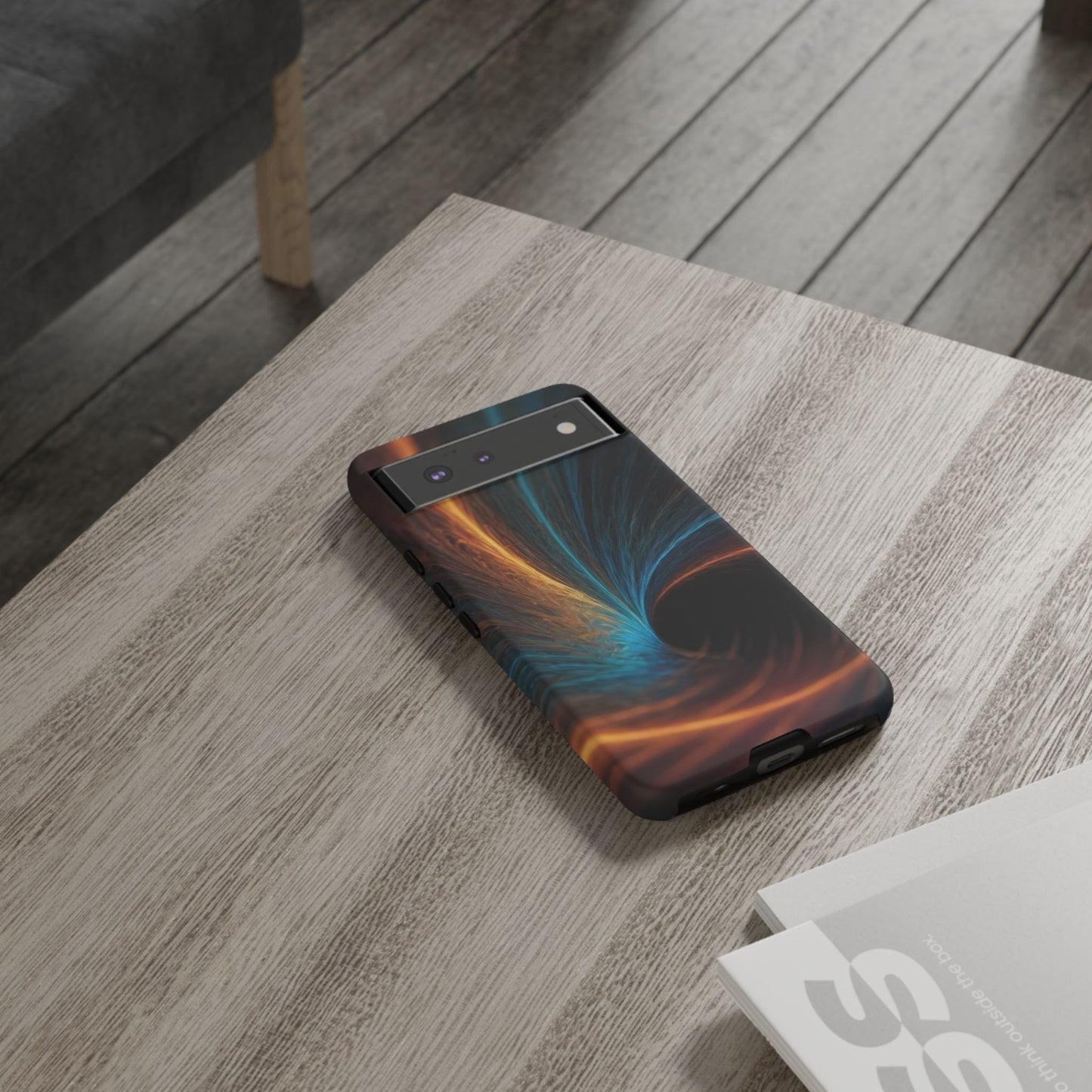 Ethereal Echoes Phone Case for iPhone 8–16 Pro Max, Pixel 5–8 Pro, Galaxy S10–S24 Ultra - Designed by Thalia