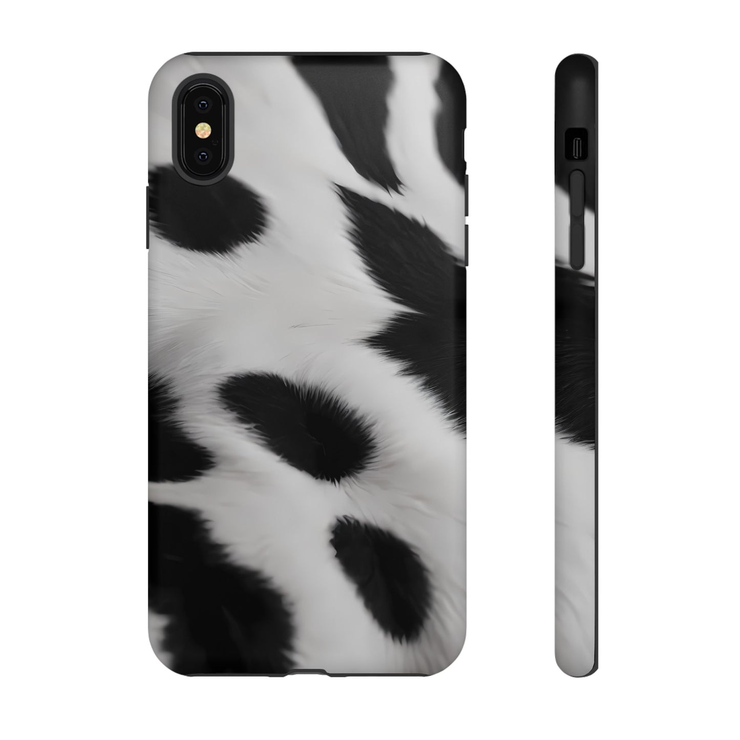 Chic Bovine Elegance Phone Case for iPhone 8–16 Pro Max, Pixel 5–8 Pro, Galaxy S10–S24 Ultra - Designed by Thalia