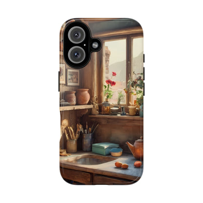 Vintage Vignettes Phone Case for iPhone 8–16 Pro Max, iPhone 8 Plus–13 Mini, iPhone XS–XS Max, iPhone 11–14 Pro Max - Designed by Thalia