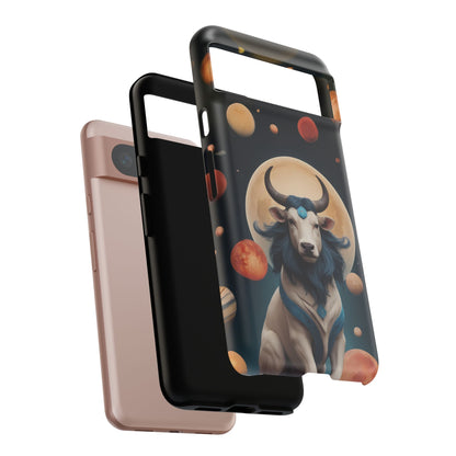 Chinese Zodiac Ox Phone Case for Google Pixel 8 Pro, Pixel 8, Pixel 7, Pixel 6 Pro, Pixel 6, Pixel 5 5G - Designed by Thalia