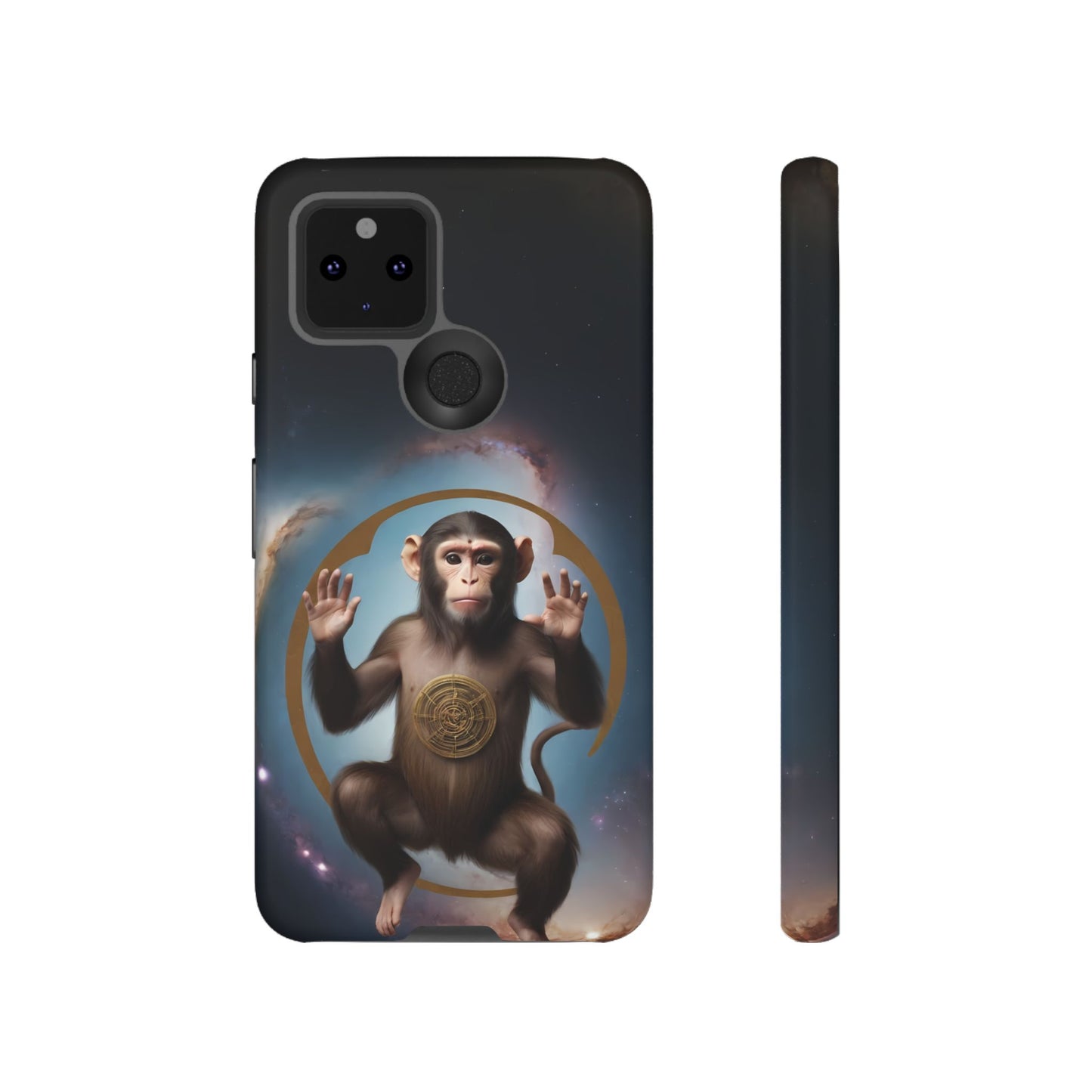 Chinese Zodiac Monkey Phone Case for Google Pixel 8 Pro, Pixel 8, Pixel 7, Pixel 6 Pro, Pixel 6, Pixel 5 5G - Designed by Thalia