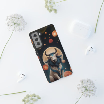 Chinese Zodiac Ox Custom Phone Case for Samsung Galaxy S10–S24 - Designed by Thalia