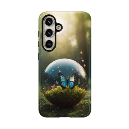 Butterfly Ball Phone Case for iPhone 8–16 Pro Max, Pixel 5–8 Pro, Galaxy S10–S24 Ultra - Designed by Thalia