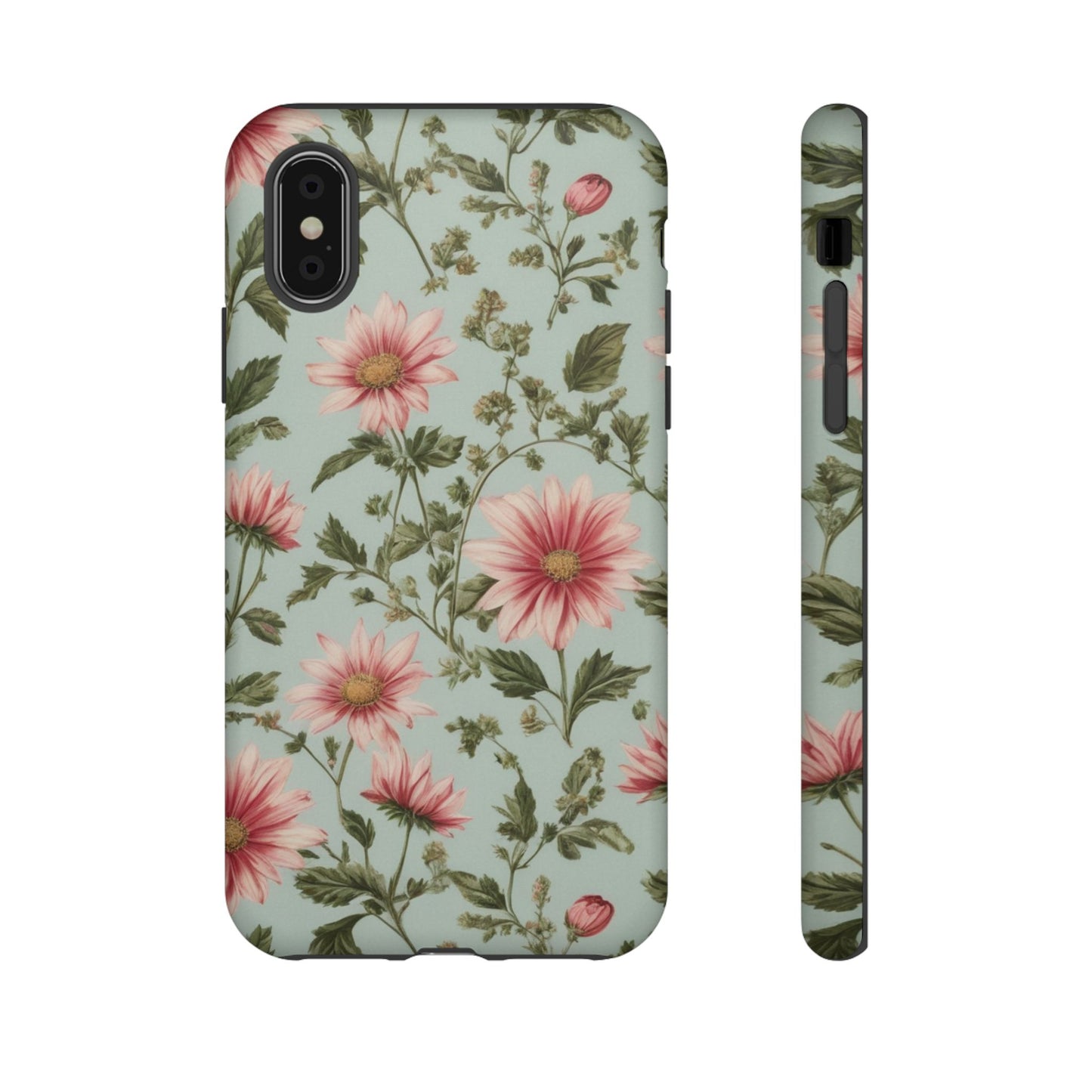 Flower Garden Phone Case for iPhone 8–16 Pro Max, iPhone 8 Plus–13 Mini, iPhone XS–XS Max, iPhone 11–14 Pro Max - Designed by Thalia