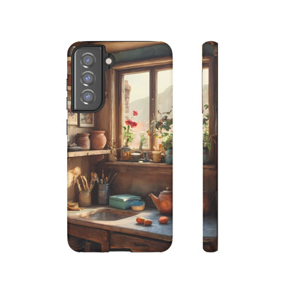 Vintage Vignettes Custom Phone Case for Samsung Galaxy S10–S10 Plus, S20–S20 Ultra, S21, S22, S23, S24 Ultra - Designed by Thalia