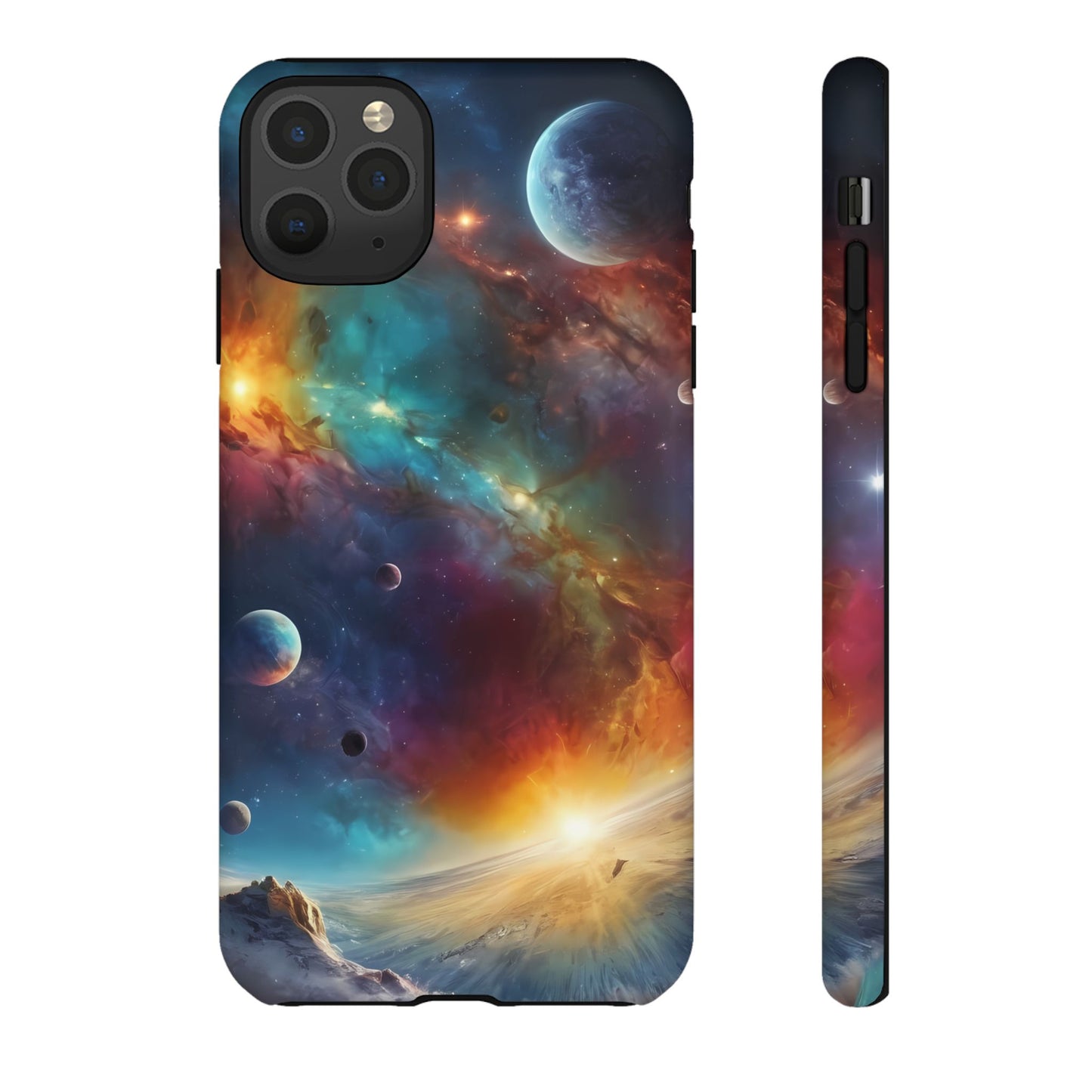 Cosmic Voyage Phone Case for iPhone 8–16 Pro Max, Pixel 5–8 Pro, Galaxy S10–S24 Ultra - Designed by Thalia