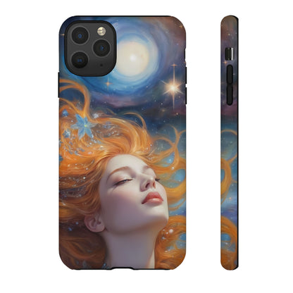 Celestial Dreams Custom Phone Case for iPhone 8–16 Pro Max, iPhone 8 Plus–13 Mini, iPhone XS–XS Max, iPhone 11–14 Pro Max - Designed by Thalia