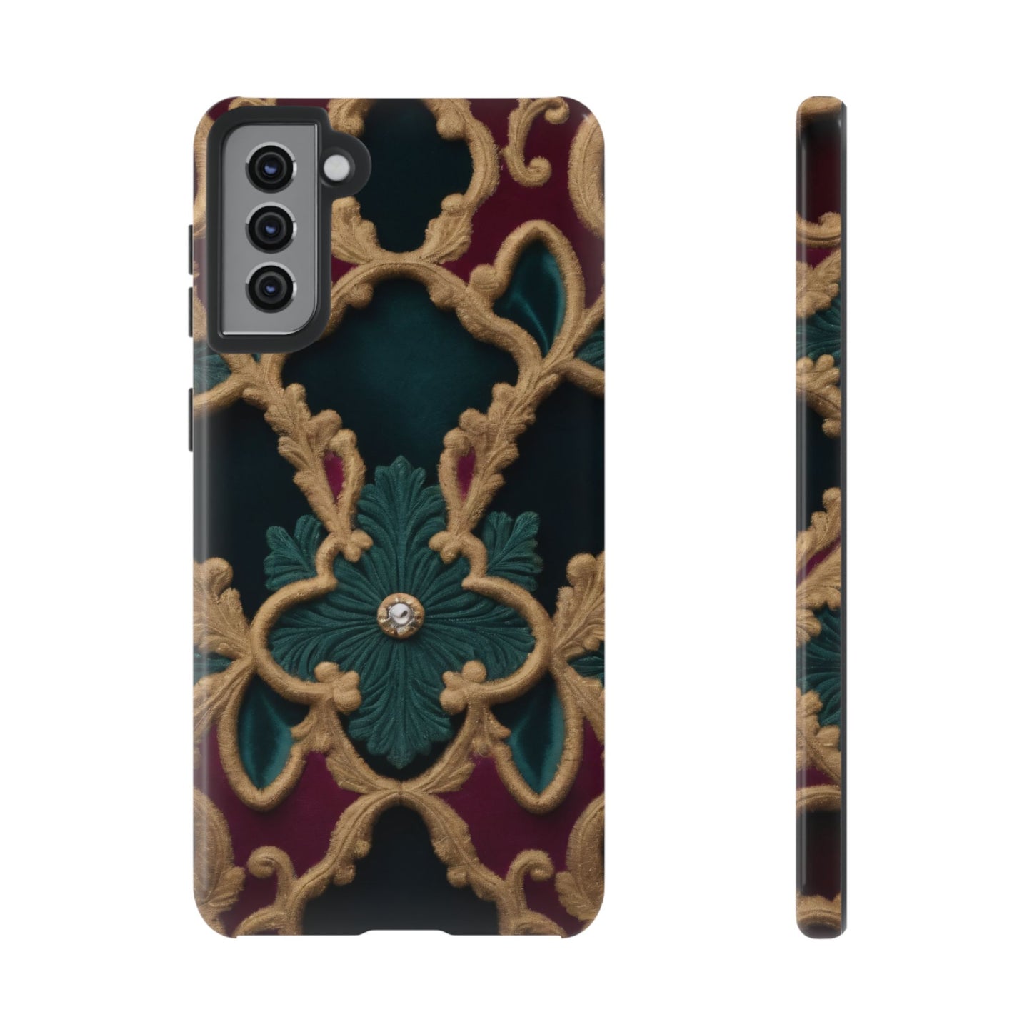 Velvet Luxe Phone Case for iPhone 8–16 Pro Max, Pixel 5–8 Pro, Galaxy S10–S24 Ultra - Designed by Thalia