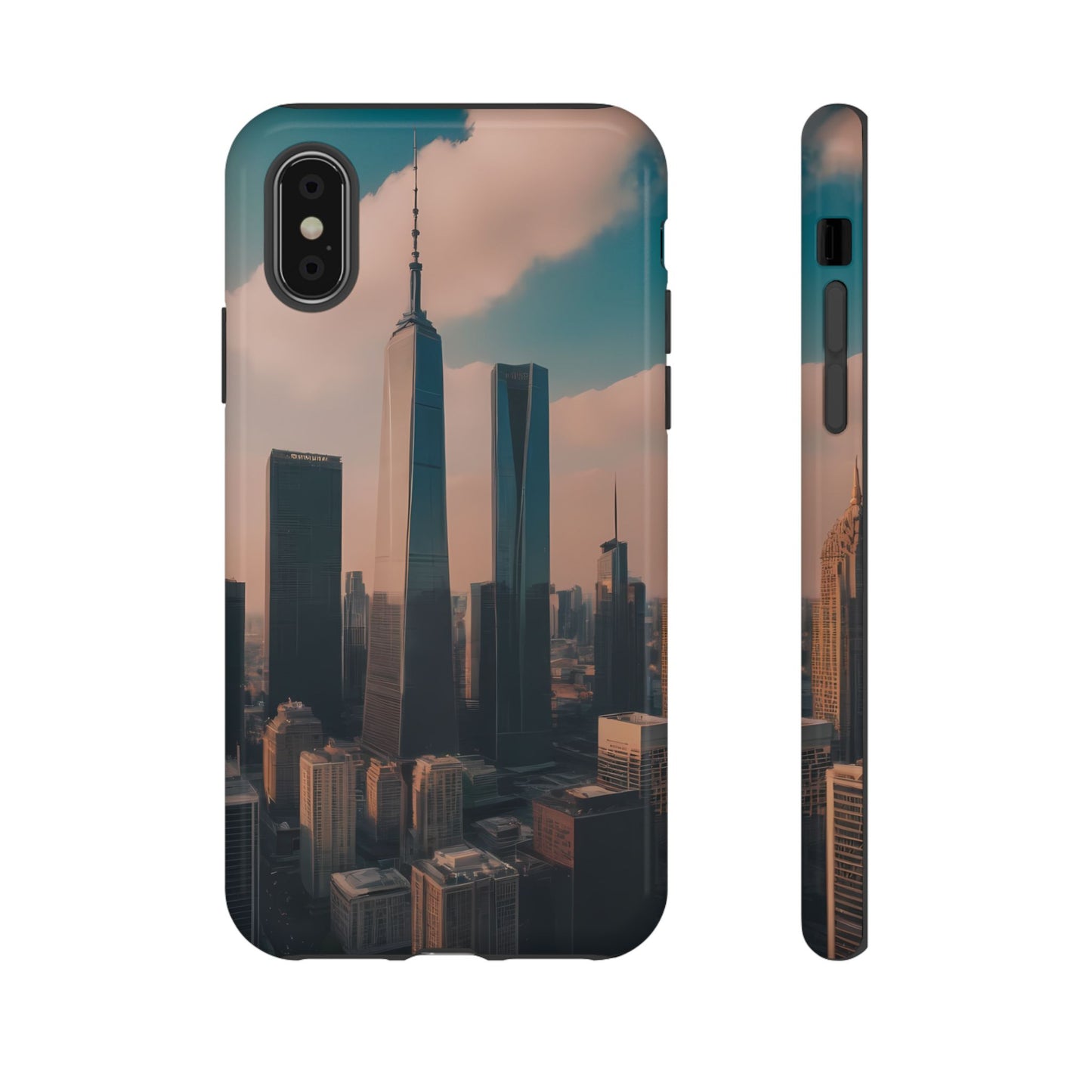 City Skylines Phone Case for iPhone 8–16 Pro Max, iPhone 8 Plus–13 Mini, iPhone XS–XS Max, iPhone 11–14 Pro Max - Designed by Thalia