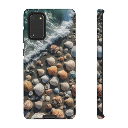 She Sells Sea Shells Phone Case for iPhone 8–16 Pro Max, Pixel 5–8 Pro, Galaxy S10–S24 Ultra - Designed by Thalia