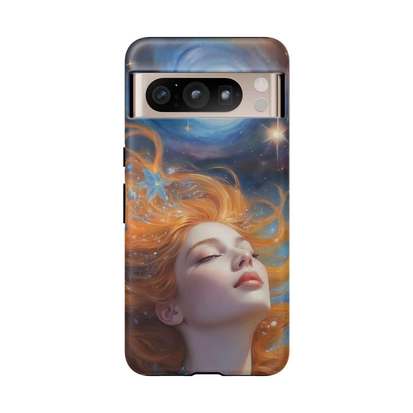 Celestial Dreams Custom Phone Case for Google Pixel 8 Pro, Pixel 8, Pixel 7, Pixel 6 Pro, Pixel 6, Pixel 5 5G - Designed by Thalia