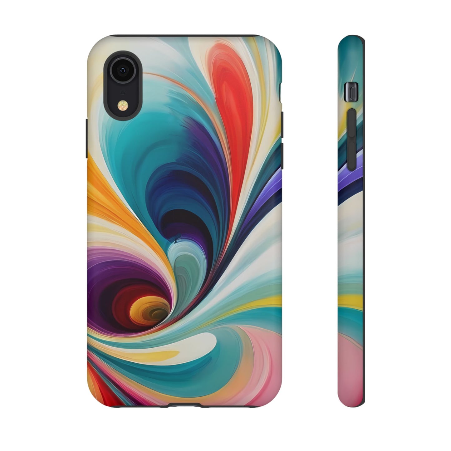 Abstract Elegance Phone Case for iPhone 8–16 Pro Max, Pixel 5–8 Pro, Galaxy S10–S24 Ultra - Designed by Thalia